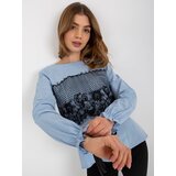 LAKERTA Blouse-LK-BZ-506877-1.61P-light blue Cene