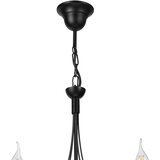  Luster na lancu ANTON 5xE14/15W/230V crne boje | Eponuda.com