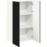 vidaXL Stenska kuhinjska omarica Črna 60 x 31 x 100 cm Konstruiran les | Shoptok.si