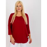 RELEVANCE Blouse-RV-BZ-3770.92-burgundy | Shoptok.si