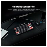 Fantech tastatura mehanicka gaming MK917 rgb atom PRO79 wireless crna (red switch) | Eponuda.com