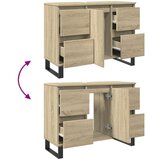  Kopalniška omarica - Kopalniški kabinet sonoma hrast 80x33x60 cm inženirski les, (21794609) | Shoptok.si