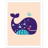 Wallity Otroška slika 24x29 cm Whale – Wallity Cene