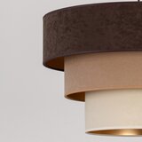 Brilagi plafonski luster luneta 1xE27/60W/230V prečnik 40 cm braon/bež/krem | Eponuda.com