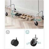  Stalak za odjeću na kotačićima - Bijela | shoptok.hr