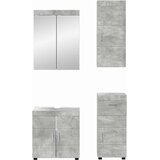  Set namještaja za kupaonicu TULUM 4 pcs Betonski sivi | Shoptok.si