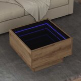  Bocni stol hrast artisan 50 x 50 x 30 cm Konstruirano drvo | shoptok.hr