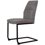 XORA nihajni stol, kovina, tekstil siva | Shoptok.si