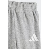 Adidas Športna trenirka siva / bela | Shoptok.si