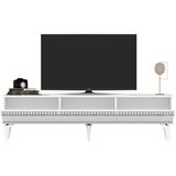 Hanah home tv polica defne white silver