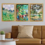 Wallity Set uramljenih slika 3AC_UN895095, 3 Dela | ePonuda.com