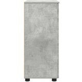 vidaXL Kupaonski ormar Beton siva 60 x 35 x 80 cm Konstruirano drvo | shoptok.hr