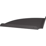  Kutna flota polica s policom 2 pcs Crna 30 x 30 x 2 cm | shoptok.hr