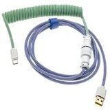 Ducky Premicord USB cable 1.8 m USB A USB C Blue, Green | shoptok.hr