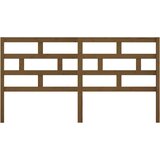  Uzglavlje za krevet boja meda 186 x 4 x 100 cm masivna borovina | shoptok.hr