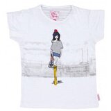 Miss Girly Majice s kratkimi rokavi T-shirt fille FABORD Bela | Shoptok.si