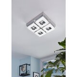 Eglo fradelo zidna/plafonjera/4, led, 4x4w, hrom/kristal | Eponuda.com