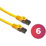 UltraLAN Patchcord 1.0m utp cat6 žuti Cene