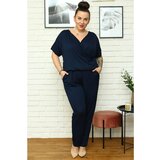Karko woman's jumpsuit Q095 navy | shoptok.hr