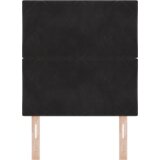 vidaXL Naslon za glavu s dijamantnim blokovima u crnoj boji, 80 cm baršun, Naslon za glavu s dijamantnim blokovima u crnoj boji, 160 cm baršun | shoptok.hr