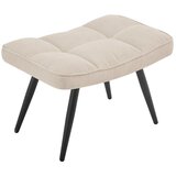 Mömax Fotelj Hanoi, Bež, S Taburejem | Shoptok.si