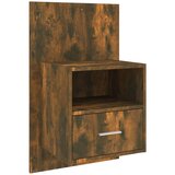 The Living Store Stenska nočna omarica dimljeni hrast - Stenska Nočna Omarica, (21420758) | Shoptok.si