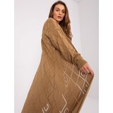 BADU Cardigan-BA-SW-8041.50P-camel | Shoptok.si