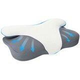  Vzglavnik z blazino Bela 59 x 38 x 14 cm Poliester, (5000111885) | Shoptok.si