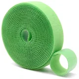 Organizator za kablove Velcro - 1m - Zelena