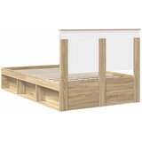  Krevetna konstrukcija Sonoma 120 x 190 cm Čvrsto borovo drvo | shoptok.hr