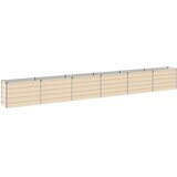  Povišeni vrtni krevet Slonovača 480 x 40 x 55 cm | shoptok.hr