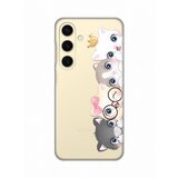  torbica silikonska print skin za samsung S921B galaxy S24 cats Cene