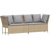  Vrtna sofa s jastucima bež poliratan | shoptok.hr
