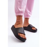 PE1 Women's Platform Foam Flip Flops Black Airaplea | shoptok.hr