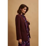 Marisse Smooth Maroon Jacket | Eponuda.ba