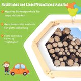  12-delna balansirna gred s 6 balansirnimi kamni, poljubno kombinirana, iz lesa za otroke | Shoptok.si