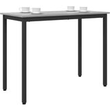  Stol Siva Sonoma 100 x 50 x 76 5 cm Inženjerska drva i čelik | shoptok.hr