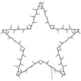 vidaXL Božični žarometi Star Silhouette 80 LEDs Warm White | Shoptok.si