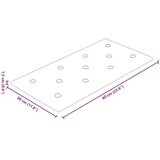  Zidna uzglavlja 12 pcs Smeđa 60 x 30 cm Lažna koža - Smeđa 60 x 30 cm | shoptok.hr