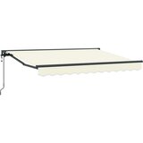  Električni zložljiv senčnik Krem 3,5 x 2 m, (5000206099) | Shoptok.si