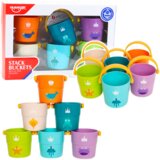  Set šarenih kantica za kupanje s motivima morskih životinja - 6u1 | shoptok.hr
