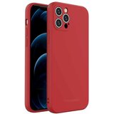 Wozinsky Color Case silikonska fleksibilna izdržljiva maska za iPhone 12 Pro crvena | shoptok.hr