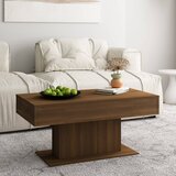 vidaXL stolić za kavu smeđi hrast 96 x 50 x 45 cm konstruirano drvo Cijene