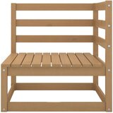  Kutna sofa smeđa boja meda od masivne borovine | shoptok.hr
