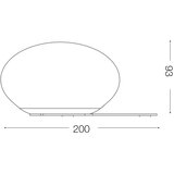 Ideal Lux - LED stona lampa NINFEA 1xGX53/9W/230V zlatna | Eponuda.com