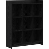 vidaXL Police za knjige Crni hrast 87 5 x 30 x 111 cm - Crni hrast 87 5 cm Cijene