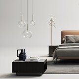 Ideal lux - led podna lampa equinoxe 4xG4/2W/230V mesing/prozirno | Eponuda.com