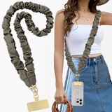 INF Dolga Kreativna Vrvica za Telefon - Zapestnica proti Izgubi Telefona Grey, (5000116364) | Shoptok.si