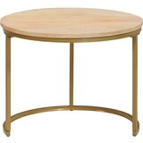  Mize za kavo z gnezdenjem 2 pcs Trdna mangova les in jeklo, (5000120518) | Shoptok.si