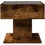  Stolić za kavu LED boja hrasta 50x50x45 cm konstruirano drvo | shoptok.hr